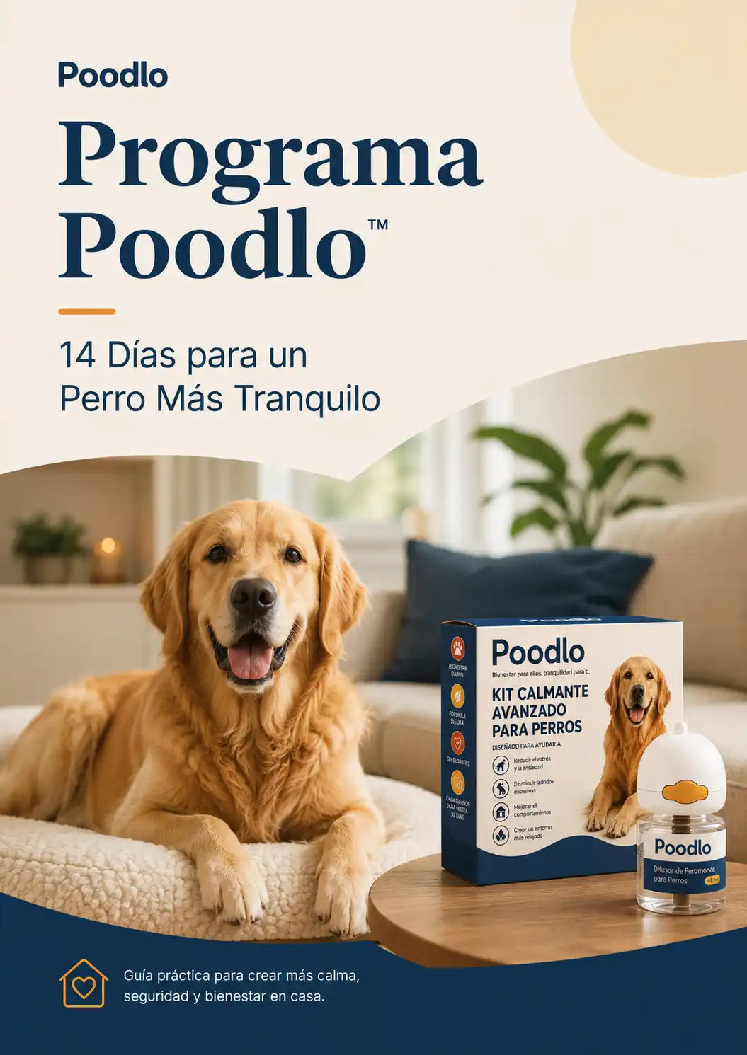 Ebook Programa Poodlo™: 14 Días para un Perro Más Tranquilo