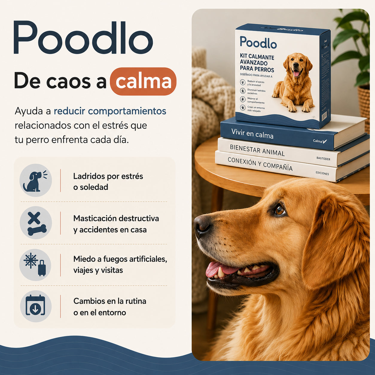 Poodlo™ Difusor Calmante Para Perros