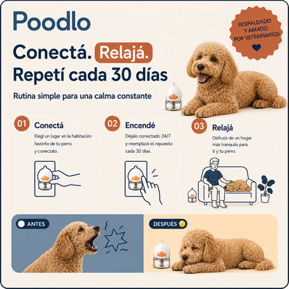 Poodlo™ Difusor Calmante Para Perros