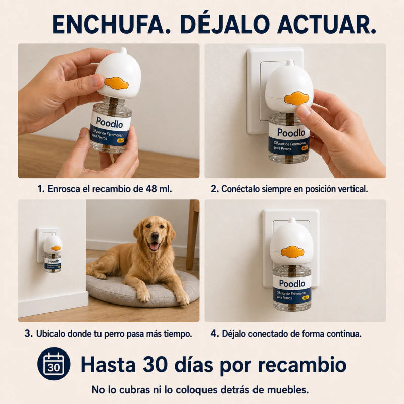 Poodlo™ Difusor Calmante Para Perros