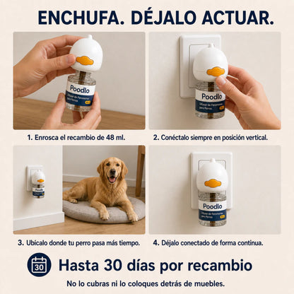 Poodlo™ Difusor Calmante Para Perros