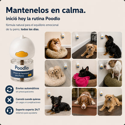 Poodlo™ Difusor Calmante Para Perros