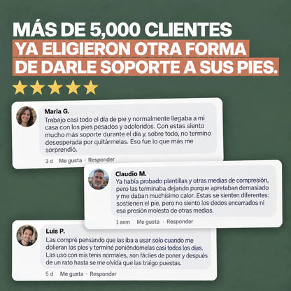 Medias de Compresión de Bambú Senda®