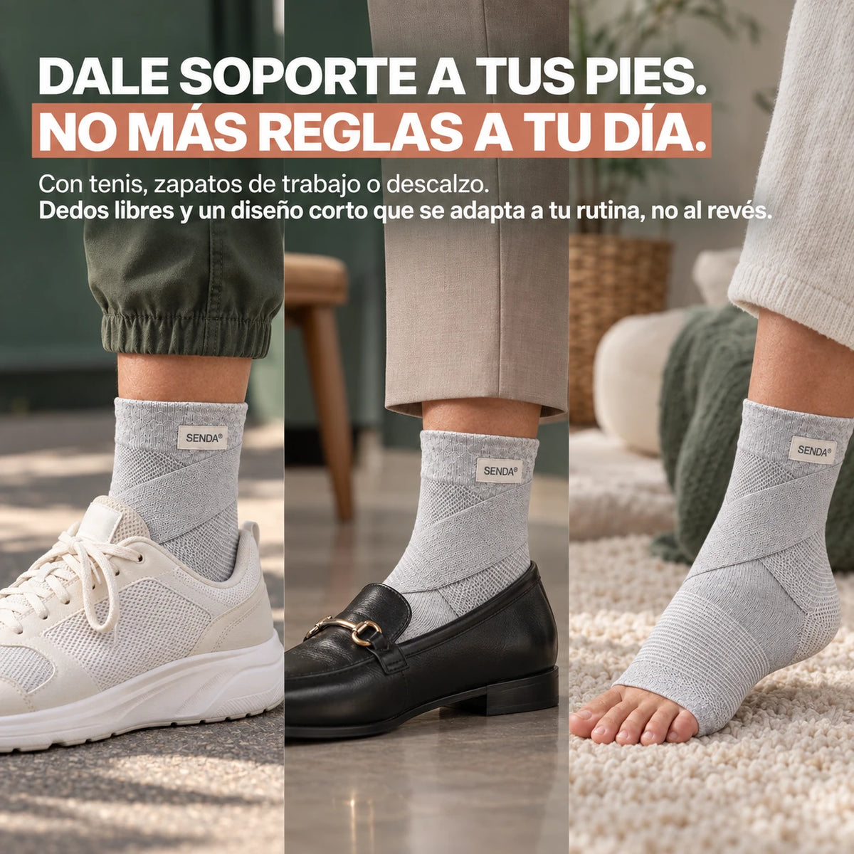 Medias de Compresión de Bambú Senda®